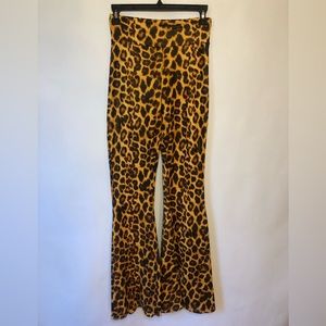 Leopard Bell Bottoms